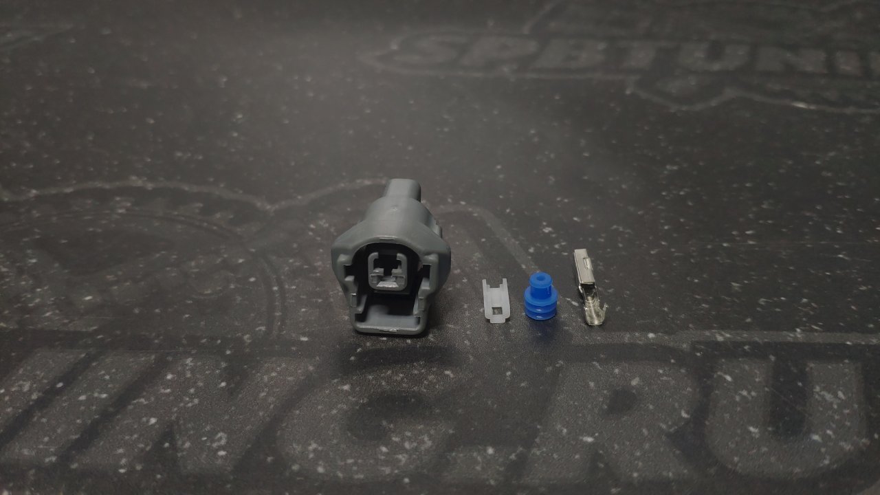 Фишка датчика детонации 1-2jz 1 пин 90980-11166