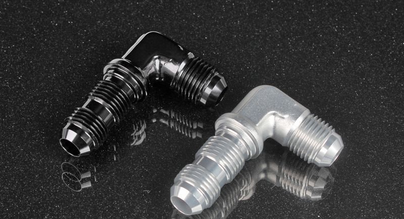 Фитинг в перегородку AN6 -  90° AB88