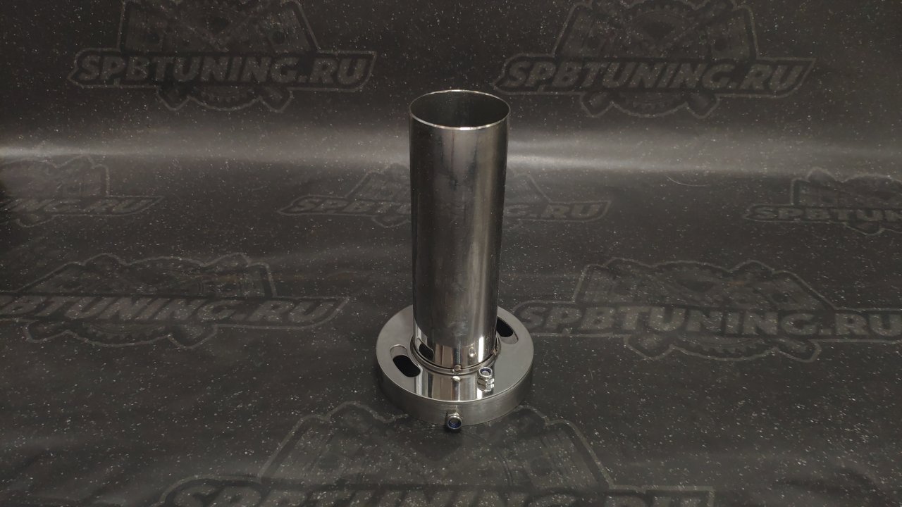 Флейта бочки глушителя 100мм c регулировкой универсальная