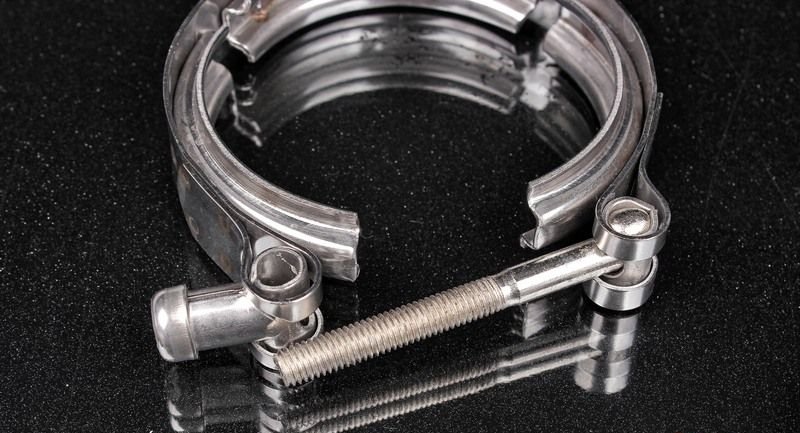 Хомут V-Band 70 мм (2,75) + 2 фланца из нержавеющей стали