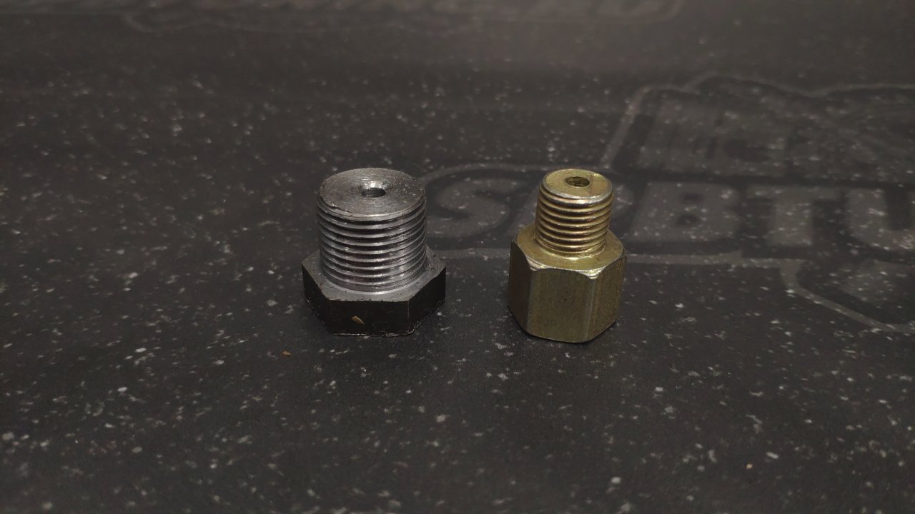 Штуцера переходные для гидроручника под АТЕ (ВАЗ)