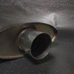 Бочка выхлопная Borla ProXstyle 19' 70мм