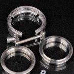 Хомут V-Band 70 мм (2,75) + 2 фланца из нержавеющей стали