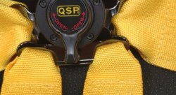 Ремни безопасности QSP Pro-Plus 6-ти точечные, желтые, с омологацией