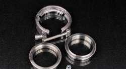 Хомут V-Band 70 мм (2,75) + 2 фланца из нержавеющей стали