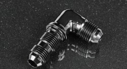 Фитинг в перегородку AN6 -  90° AB88