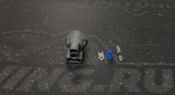 Фишка датчика детонации 1-2jz 1 пин 90980-11166