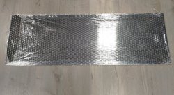 Решетка в бампер универсальная, пластик, 40*120см (мелкая сетка)