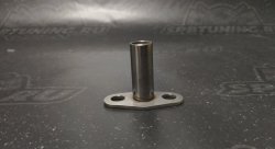 Фланец на слив масла с трубкой малый