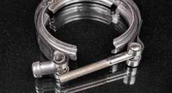 Хомут V-Band 70 мм (2,75) + 2 фланца из нержавеющей стали