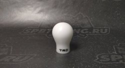 Насадка на ручку КПП TRD пластик белая