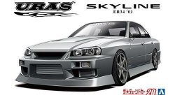 AOSHIMA Сборная модель Nissan Skyline ER34, 25GT-T, Uras