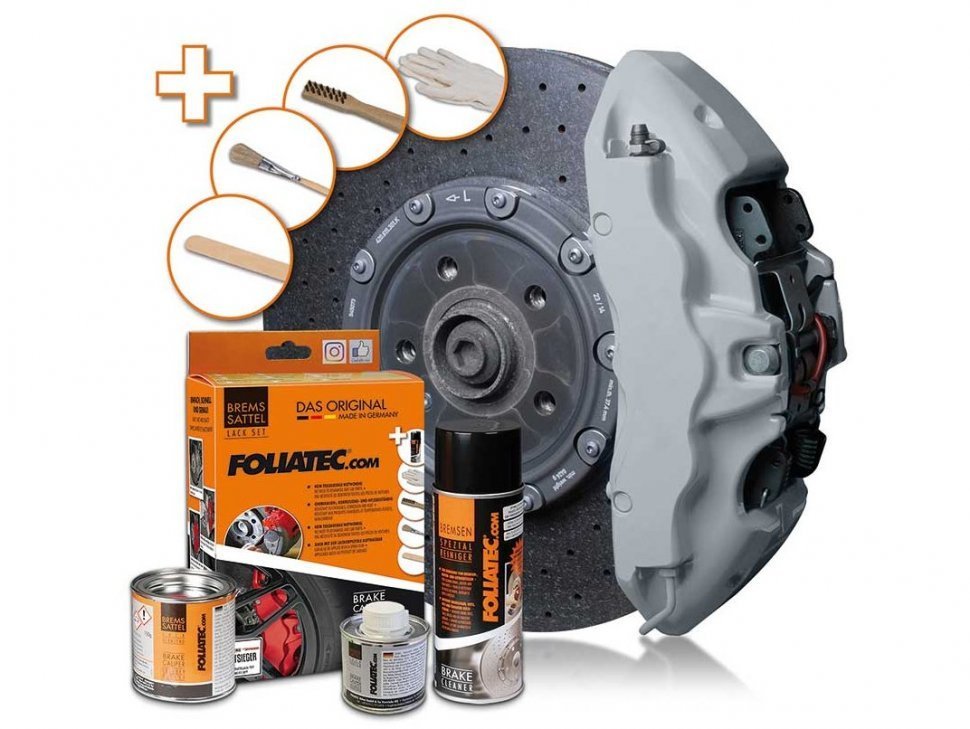 Краска для суппортов FOLIATEC серая Circuit-Grey (2156)