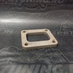 Фланец Tuning Toys под турбину T4 нерж