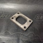 Фланец Tuning Toys под турбину T25 нерж