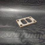 Фланец Tuning Toys под турбину T3 twin scroll нерж