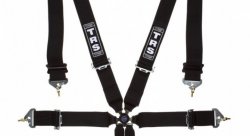 Ремни безопасности для автоспорта (FIA 8853-2016) TRS Magnum 6 точек 3", черные