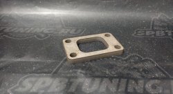 Фланец Tuning Toys под турбину Т3 нерж