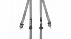 Ремень безопасности тюнинг TRS Clubman, 4 точки, ЕСЕ, серый