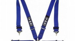 Ремни безопасности для автоспорта (FIA 8854/98) TRS Magnum 4 точки 3", синие