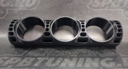 Адаптер под три датчика 52мм BMW E30 в центральный воздуховод