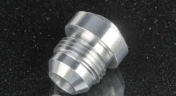 Фитинг приварной AN8 алюминиевый