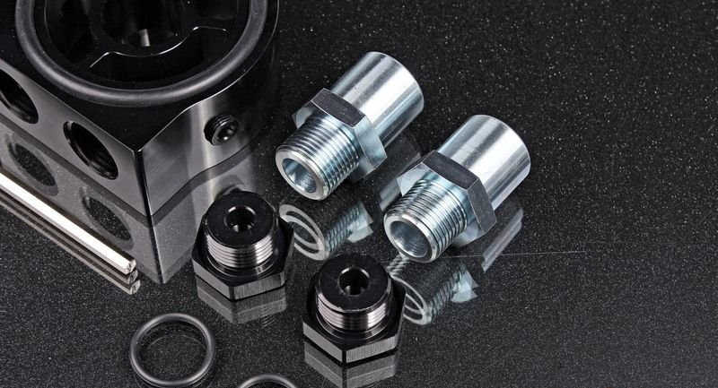 Проставка для установки датчиков под масляный фильтр AB88 