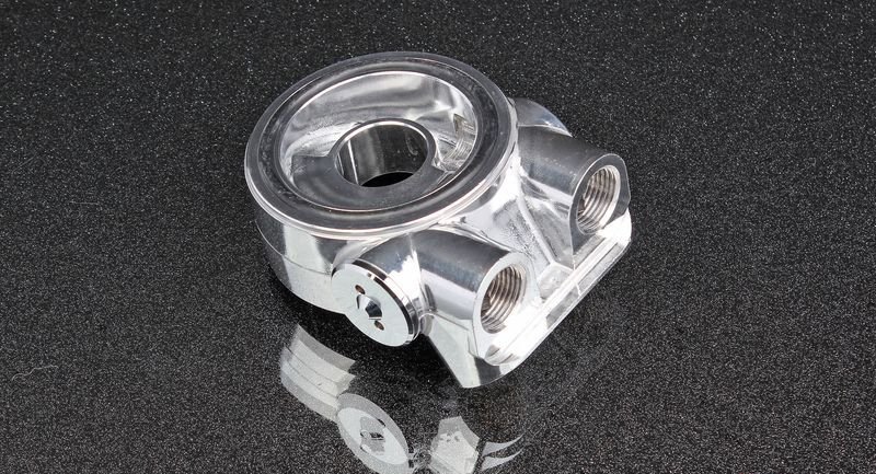 Проставка адаптер под масляный фильтр с термостатом,  - 3/4*16UNF GREDDY