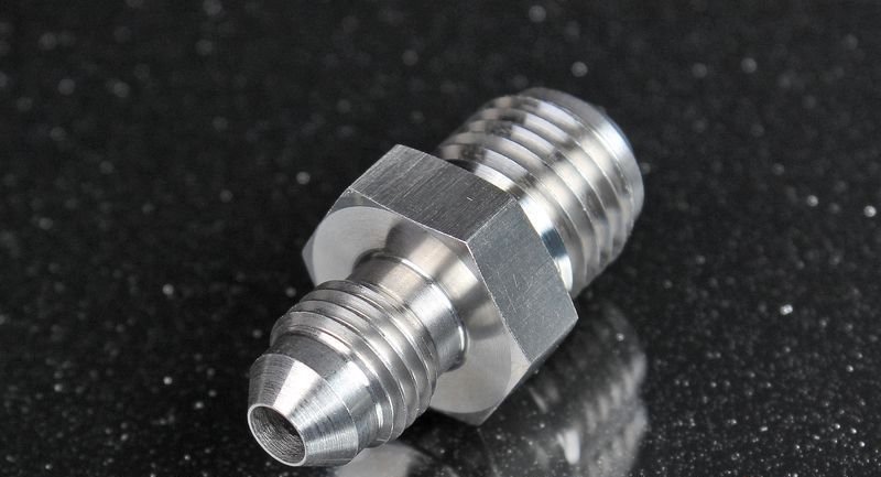 Фитинг AN4 - M14*1,5 мм под наружный конус, нержавеющая сталь AUTOBAHN88