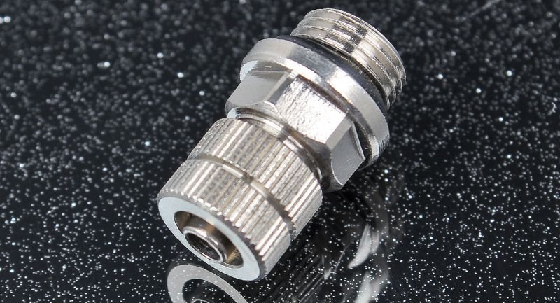 AQUAMIST Фитинг адаптер обжимной для шланга 6 мм, под резьбу 1/8&quot; BSP, для водометанольной системы 806-397