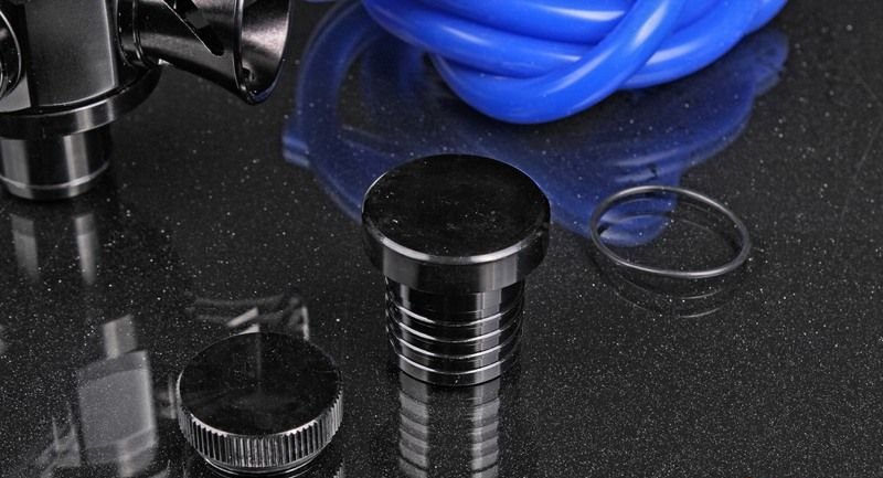 Перепускной клапан (blow off, блоу офф), For Volkswagen GTI Jetta Audi 1.8T 2.7T, черный