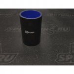 Патрубок силиконовый 2.5" (63mm) длина 10см черный