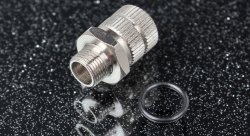 AQUAMIST Адаптер форсунки водометанола обжимной под шланг 4 мм 806-389