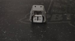 Фишка моторчика электродросселя 4 пина 90980-10942