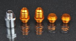 Проставка адаптер под масляный фильтр с термостатом,  - 3/4*16UNF GREDDY