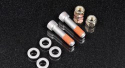 Ручник гидравлический без цилиндра, горизонтальный WILWOOD, черный 