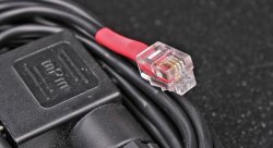 AQUAMIST Кабель для системы впрыска метанола / воды HFS2/3/4 к FAV клапану, красный 806-569