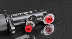 Цилиндр главный тормозной диаметр 0.750" / ход 1,4" универсальный (алюминиевый) 7/16-20" 