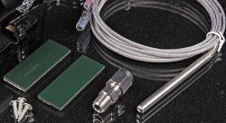 Датчик температуры выхлопных газов 37 мм EGT (красная подсветка) 