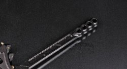 Ручник гидравлический без цилиндра, горизонтальный WILWOOD, черный 