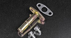 Фланец слива с турбины Garrett T25 T28 TB02 TB25 TB28 K14 K16 под шланг 