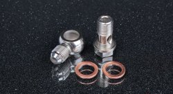 Фитинг BANJO AN6 + болт M14*1,5 мм, вода, для Garrett 