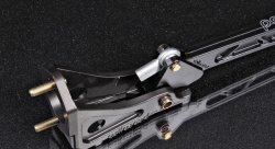 Ручник гидравлический без цилиндра, горизонтальный WILWOOD, черный 