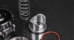 Перепускной клапан (blow off, блоу офф), 50 мм "TIAL style" + установочный комплект