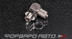 AQUAMIST Фитинг угловой с низким профилем для форсунки водометанольной системы, под шланг 4мм 806-388M