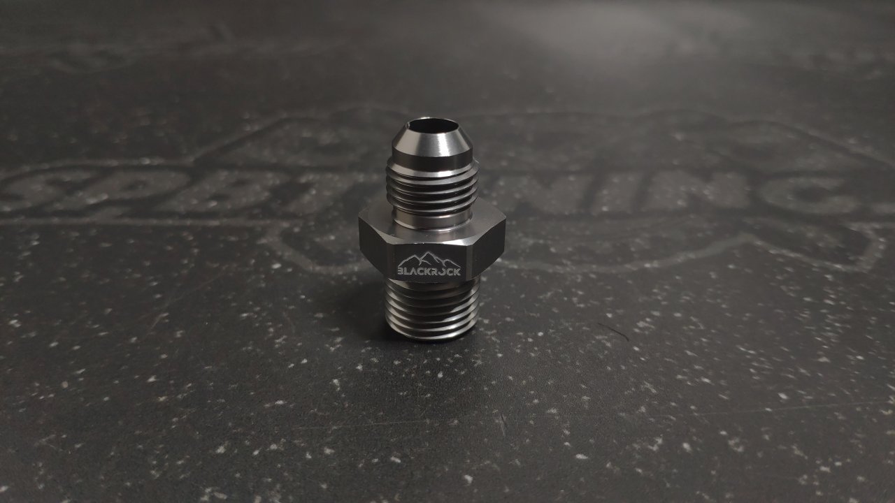 Адаптер П AN08 - П M12 x 1,5 mm, алюминий, BLACKROCK LAB