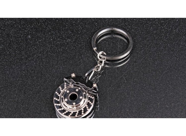 Брелок &quot;Диск тормозной&quot; черный