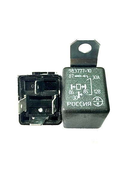 Реле 4-хконтактное 12В 30А