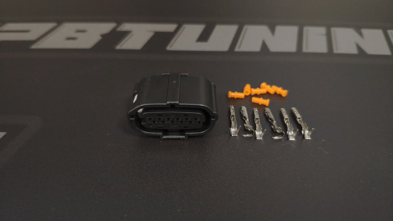 Фишка 90980-12303 6 пин для Toyota