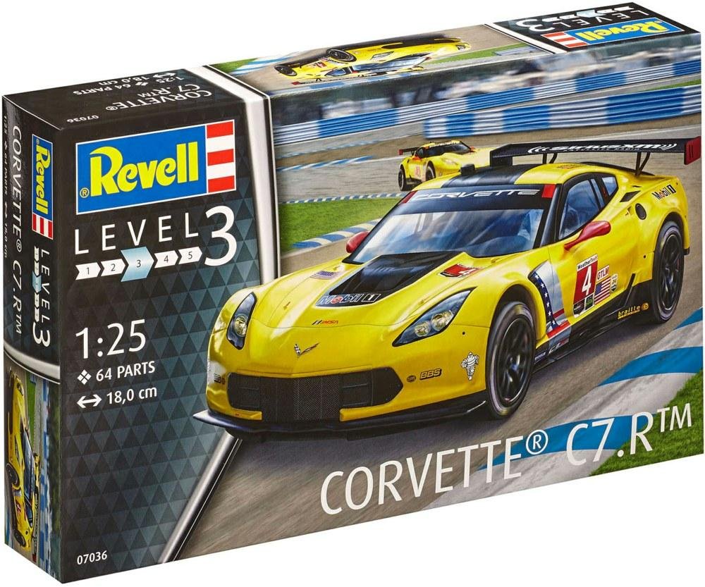 Сборная модель автомобиль Corvette C7.R REVELL